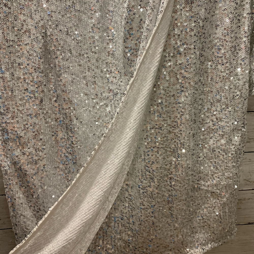CITY CHIC Razzle Dress - silver - Picture 8 of 11